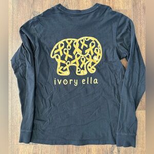 Ivory Ella End Childhood Cancer Long Sleeve